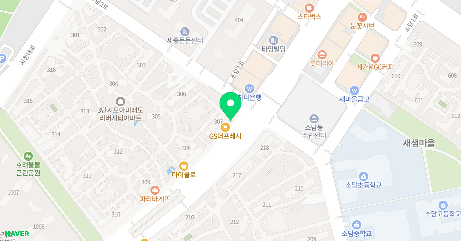 바로크 음악학원 위치
