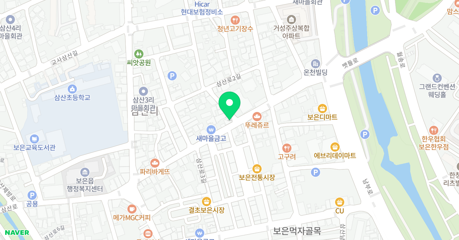 딱풀리는 수학유레카 학원 위치
