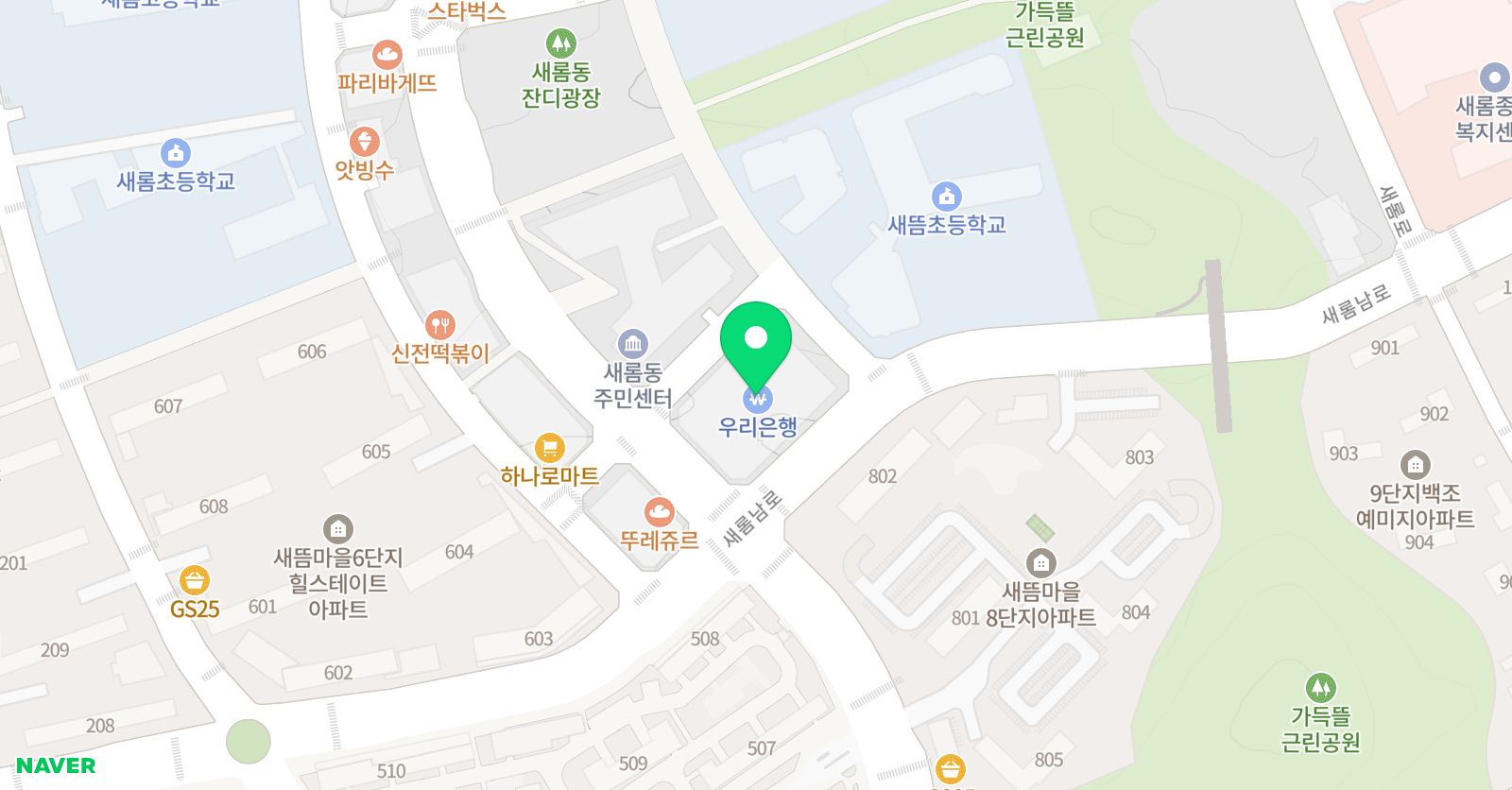세움 학원 위치