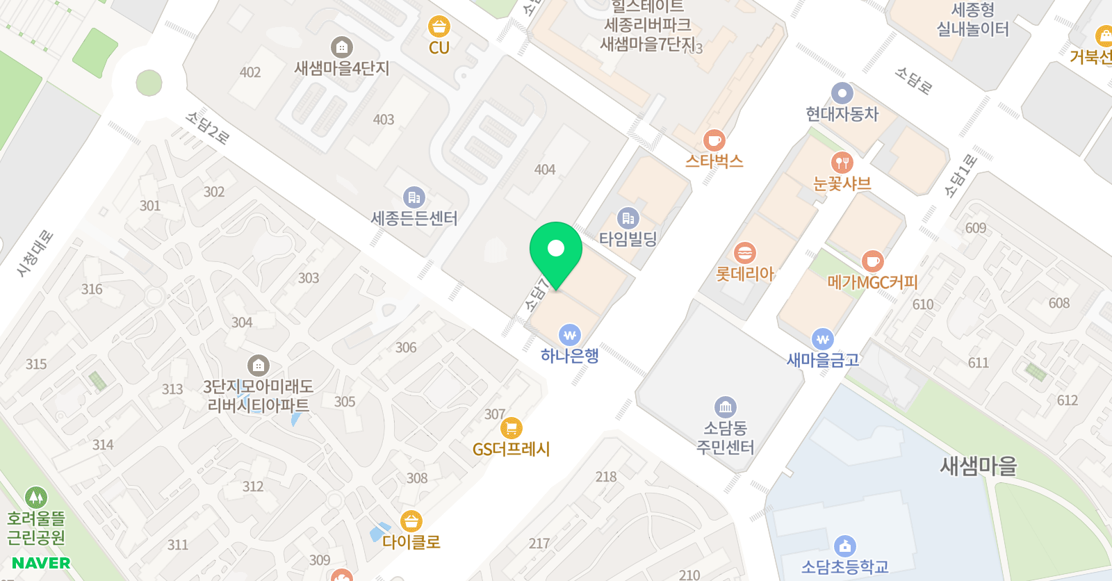 리드인 글벗점 위치