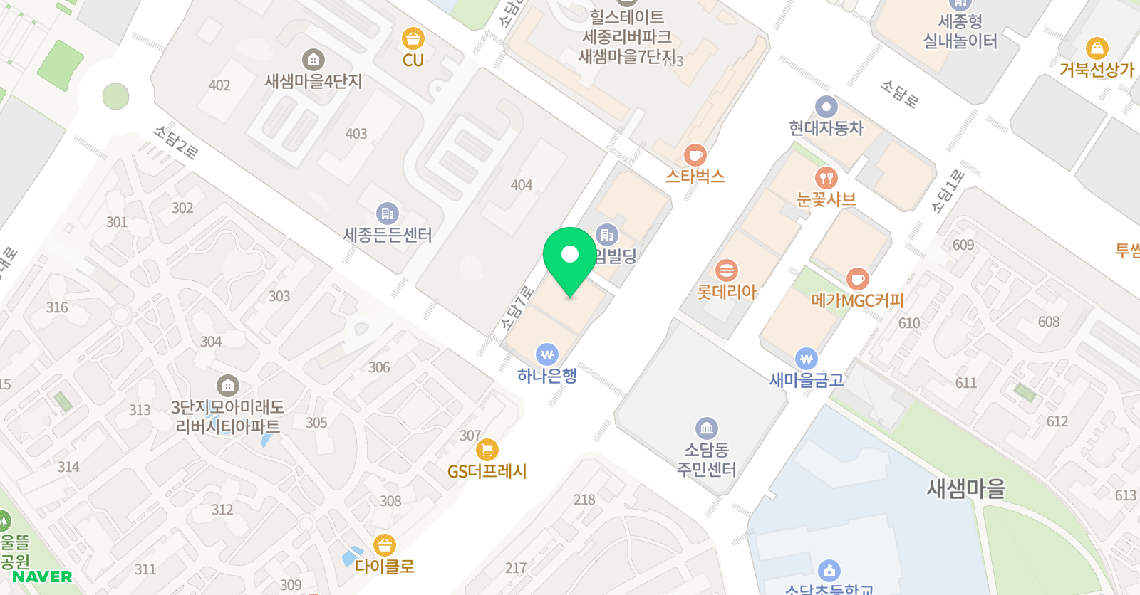 카이노스수학전문학원 위치