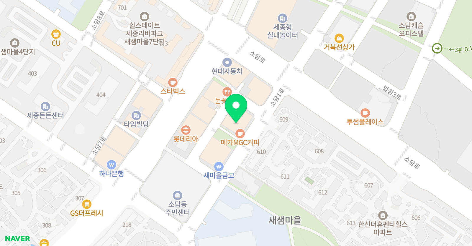 드림 수학학원 위치