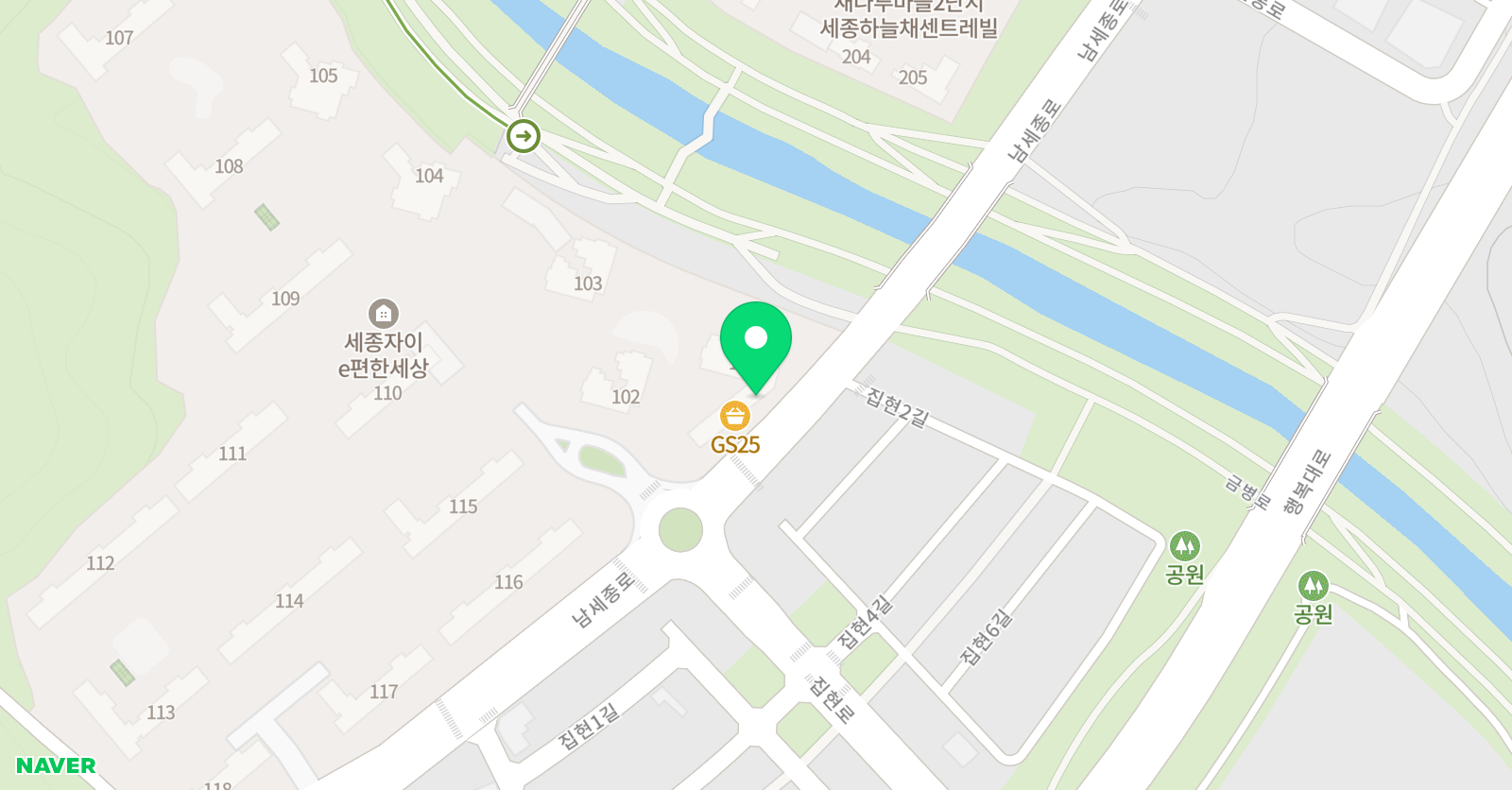 새나루 피아노음악교습소 위치