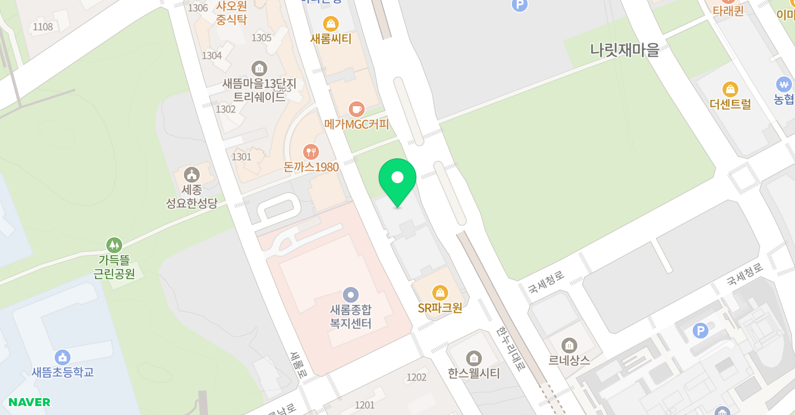 GNI 강남어학원 위치