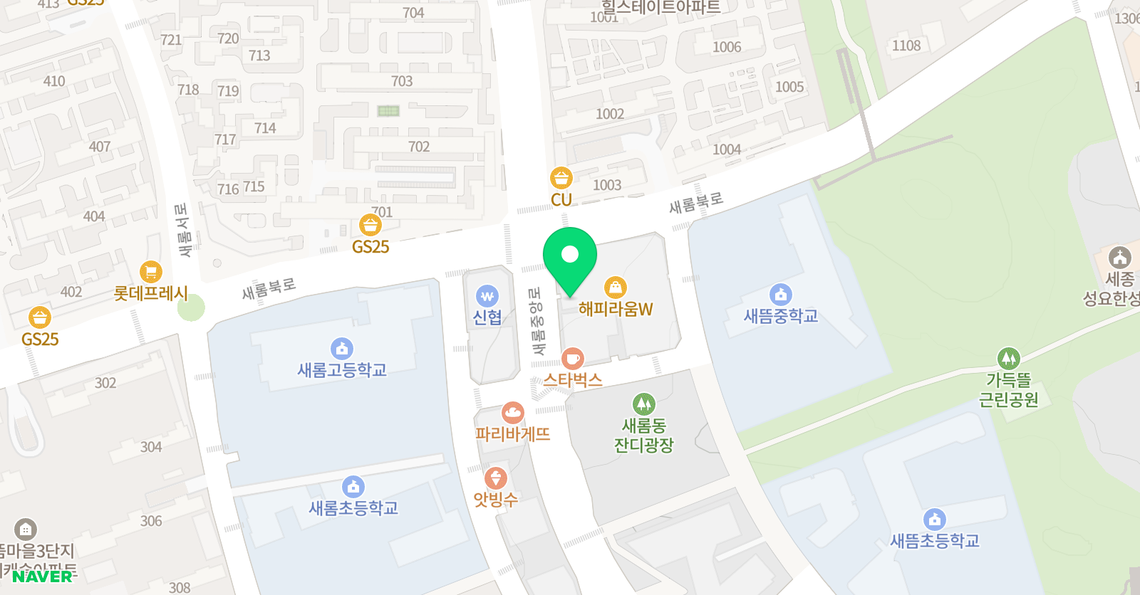 영재들의미술상자 세종새롬교육원 위치