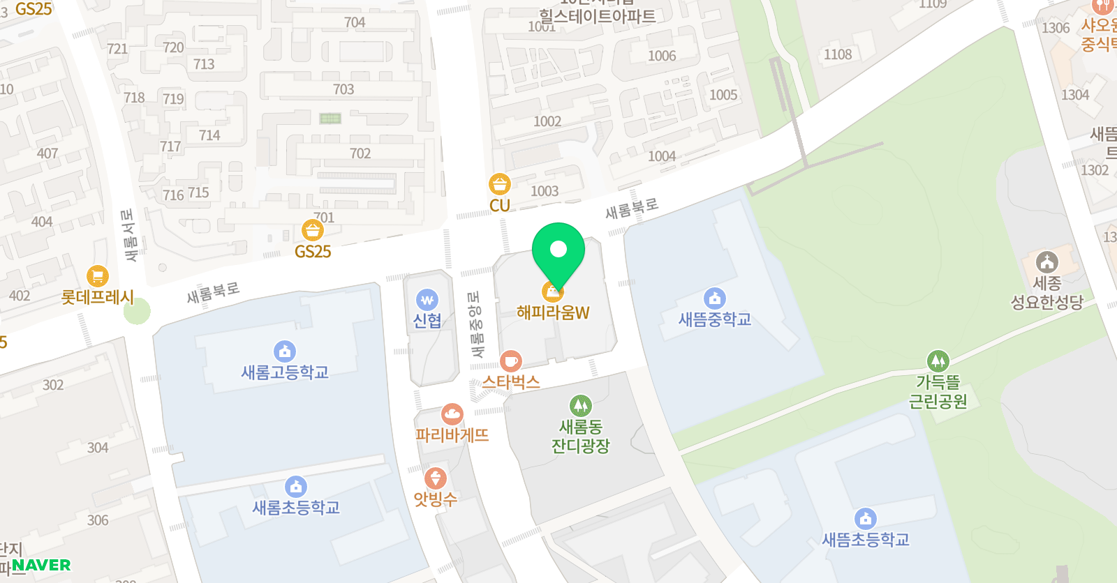 어센드 수학학원 위치