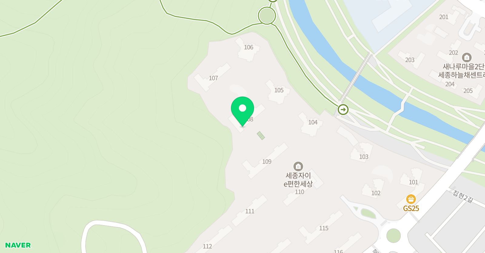 리드인 독서논술학원 새나루점 위치