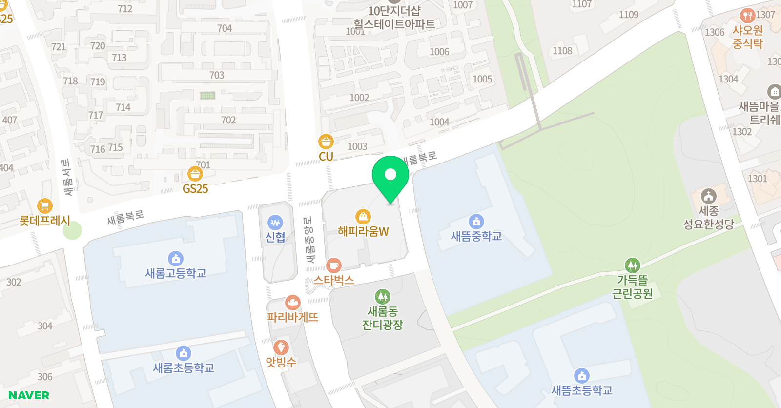 밀크러닝 어학센터 위치