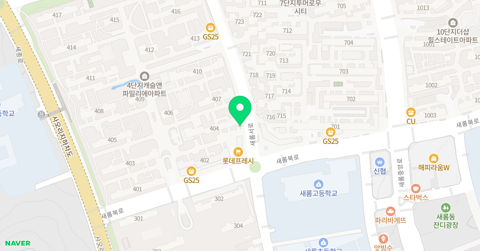 생각하는수학나무 위치