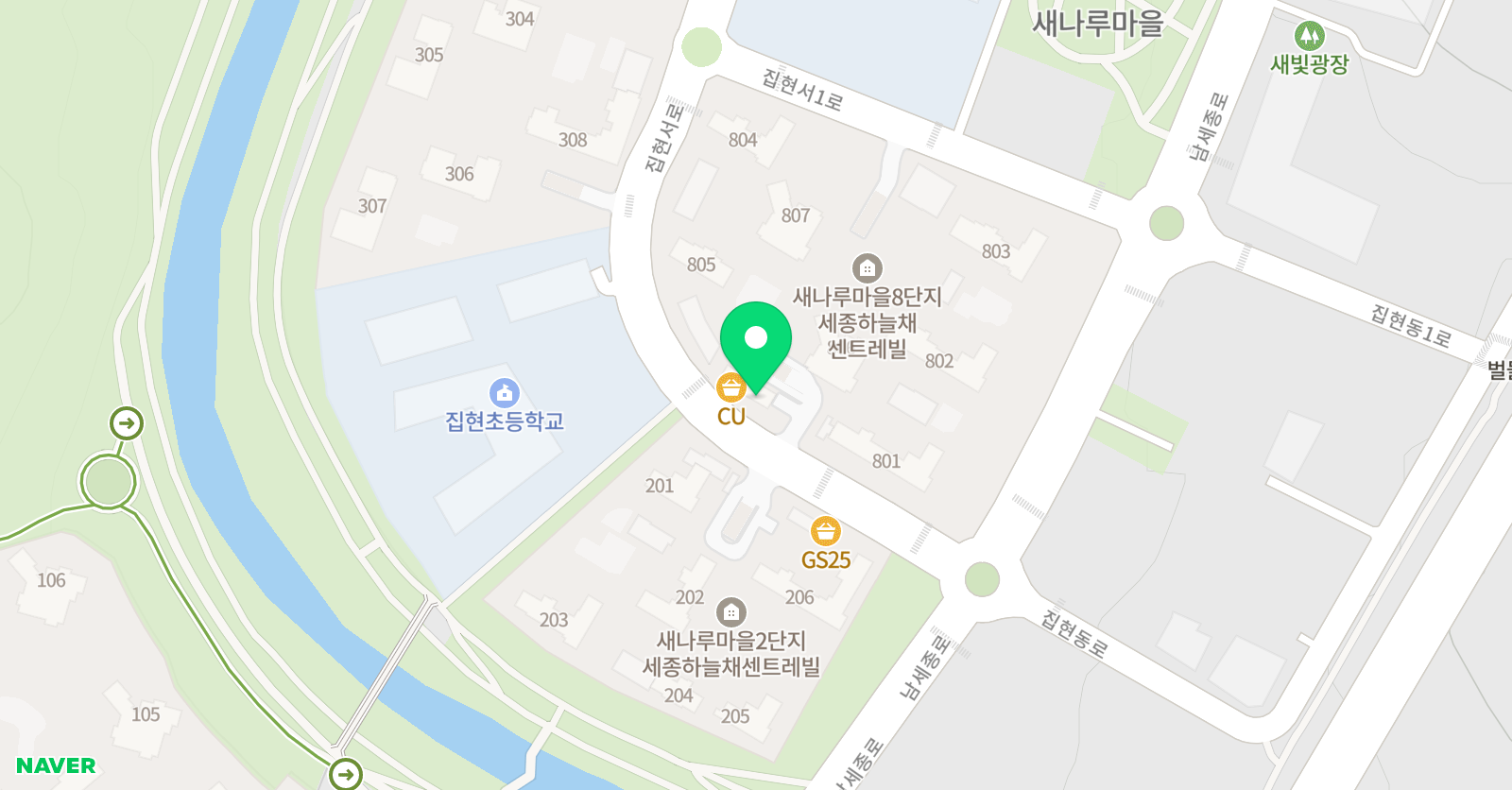 금강 태권도 파워점핑 위치