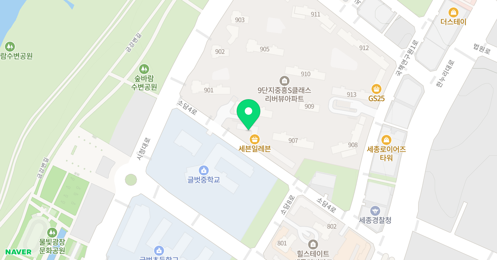 홍아트 미술교습소 위치