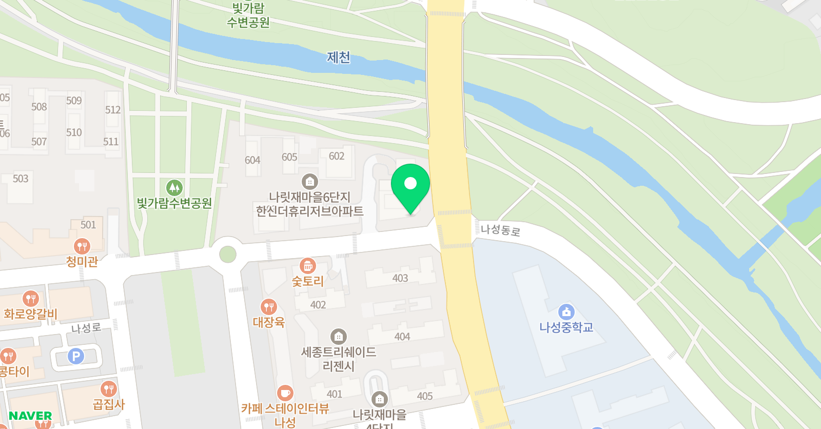 플레이팩토 수학교습소 나릿재교육원 위치