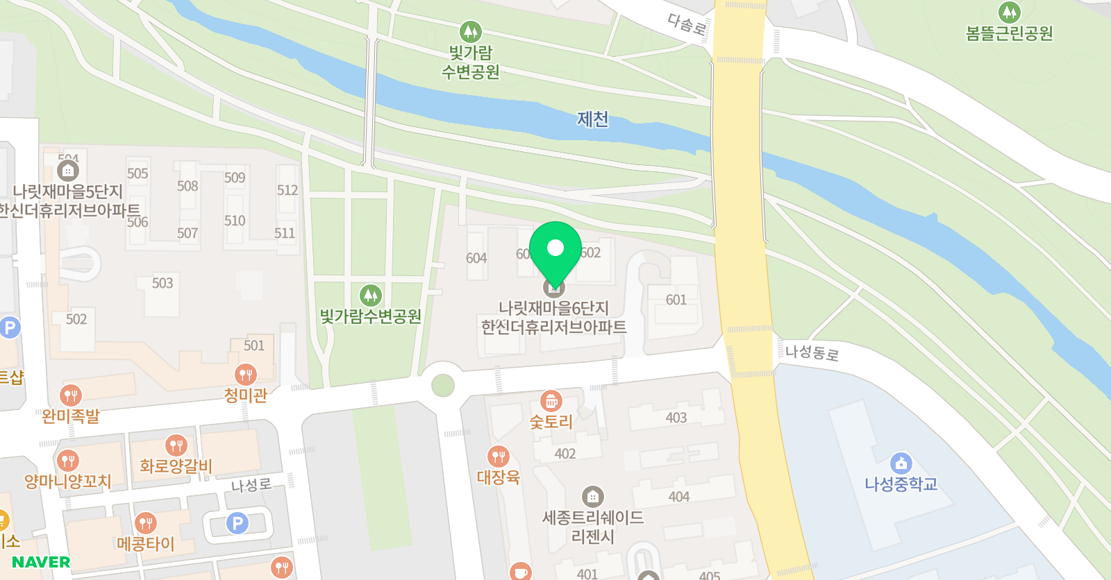 꿀비스피치 위치