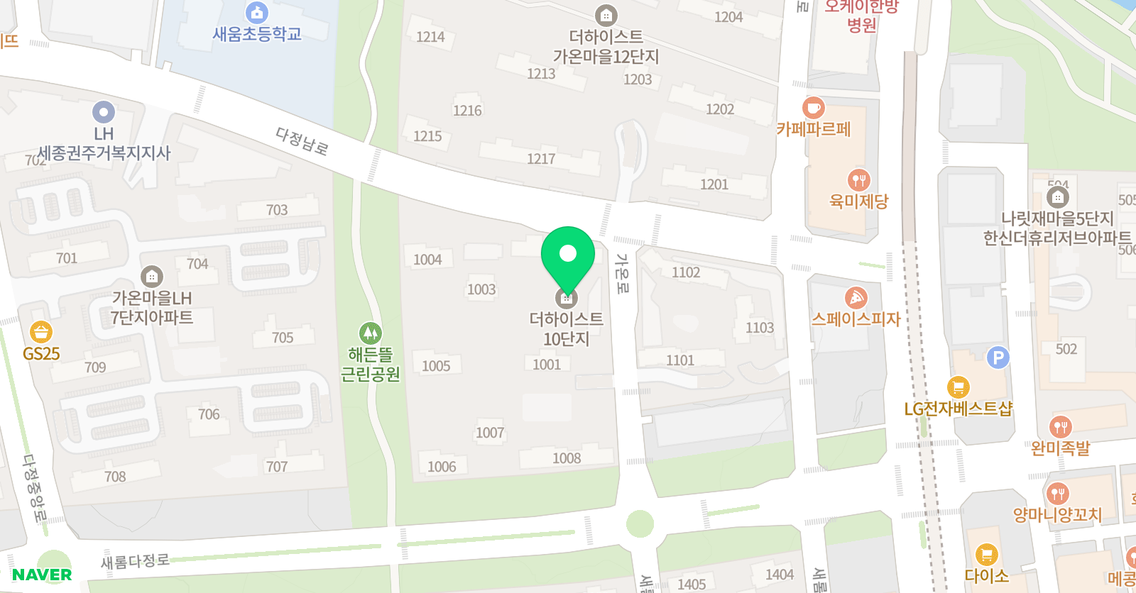 더자람 공부방 위치