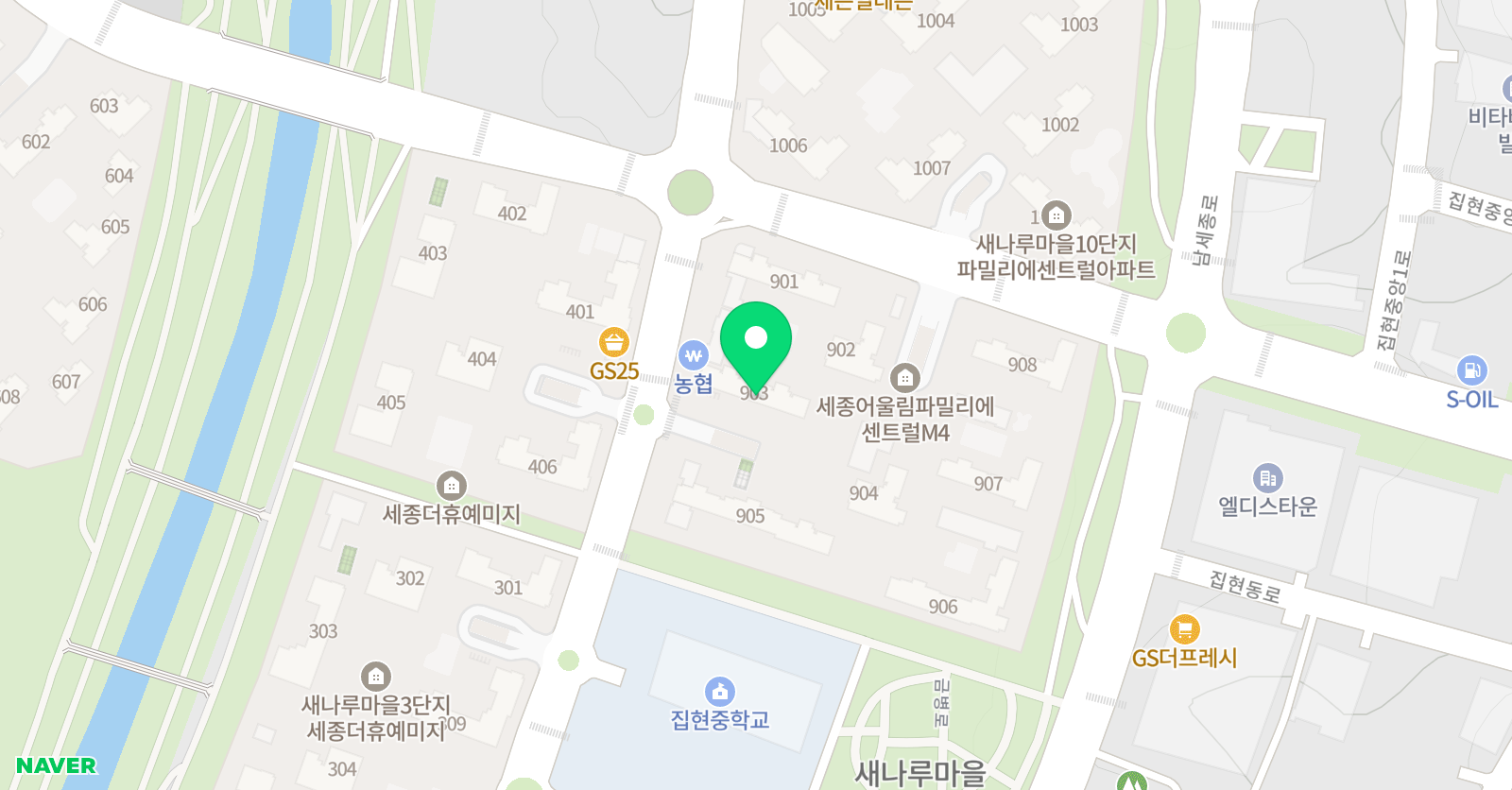 새나루9 수학 위치