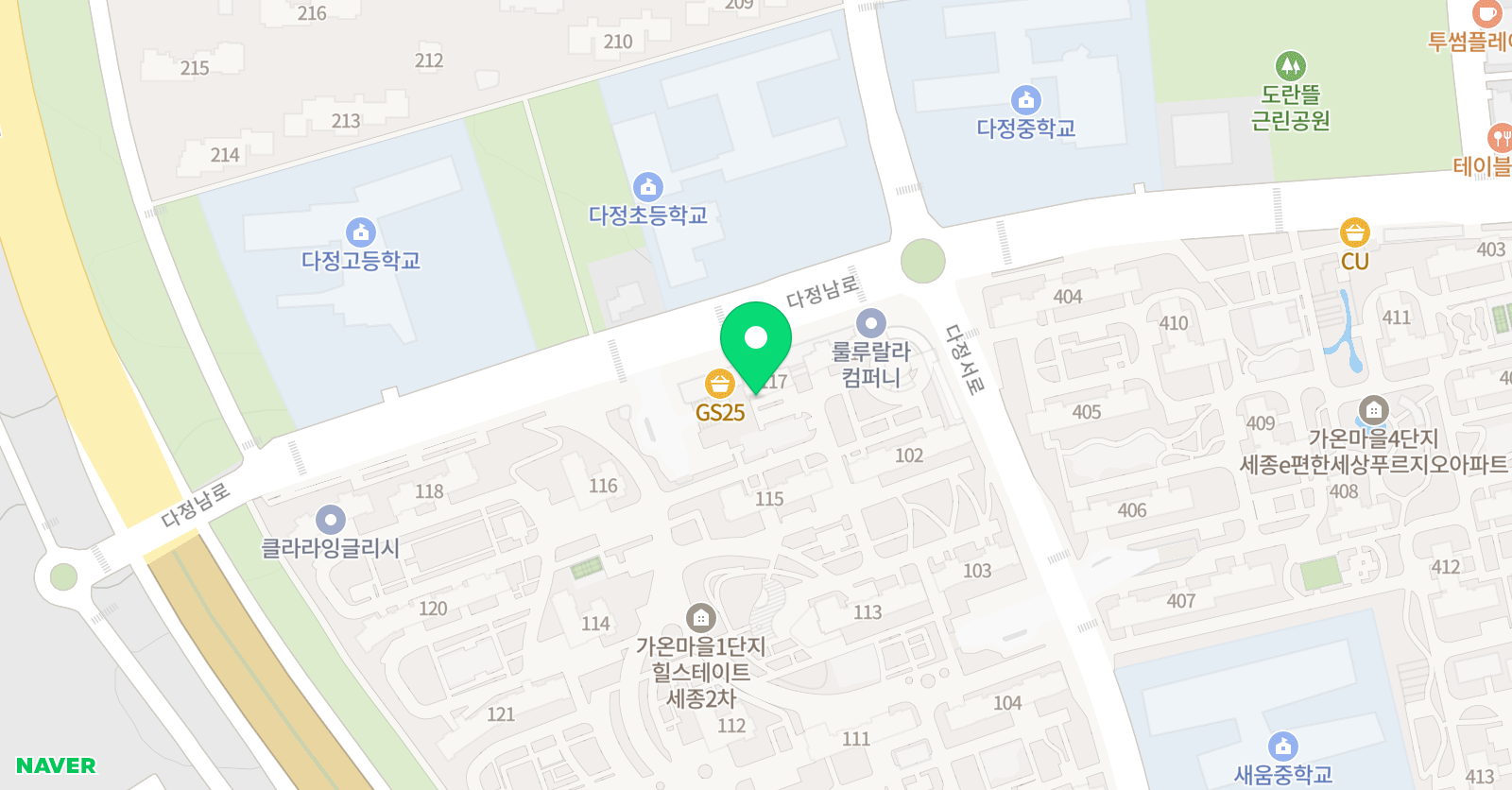 후쌤 영어 위치