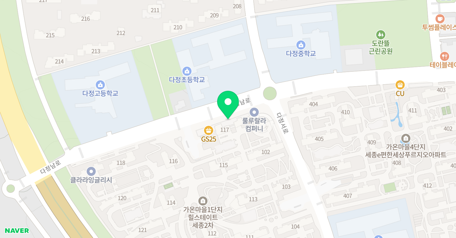 KTI멘토 태권도교육관 위치