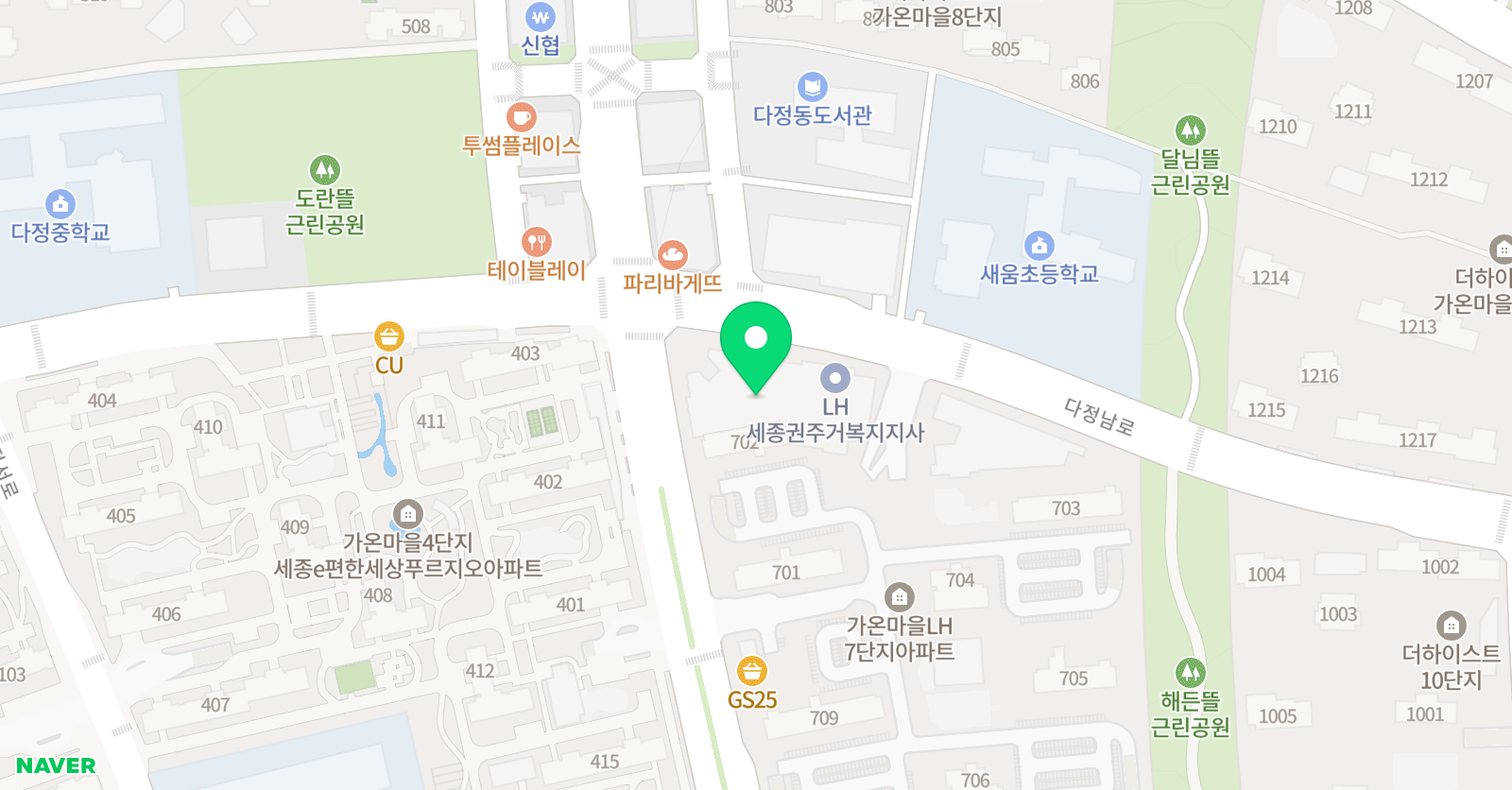 다다의 숲 미술교습소 위치