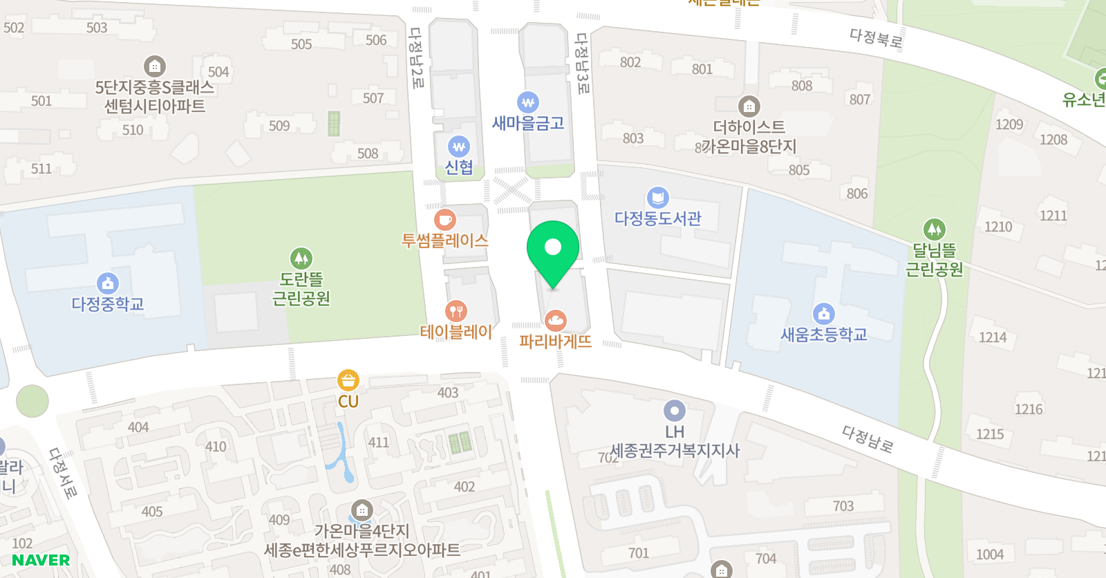 합기도 천지관 위치