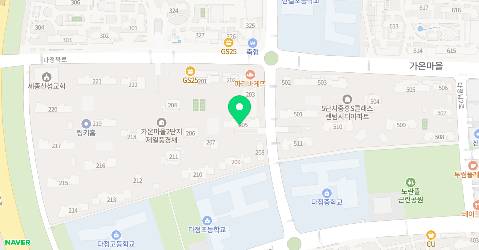 플레이팩토앤보드 다정점 위치