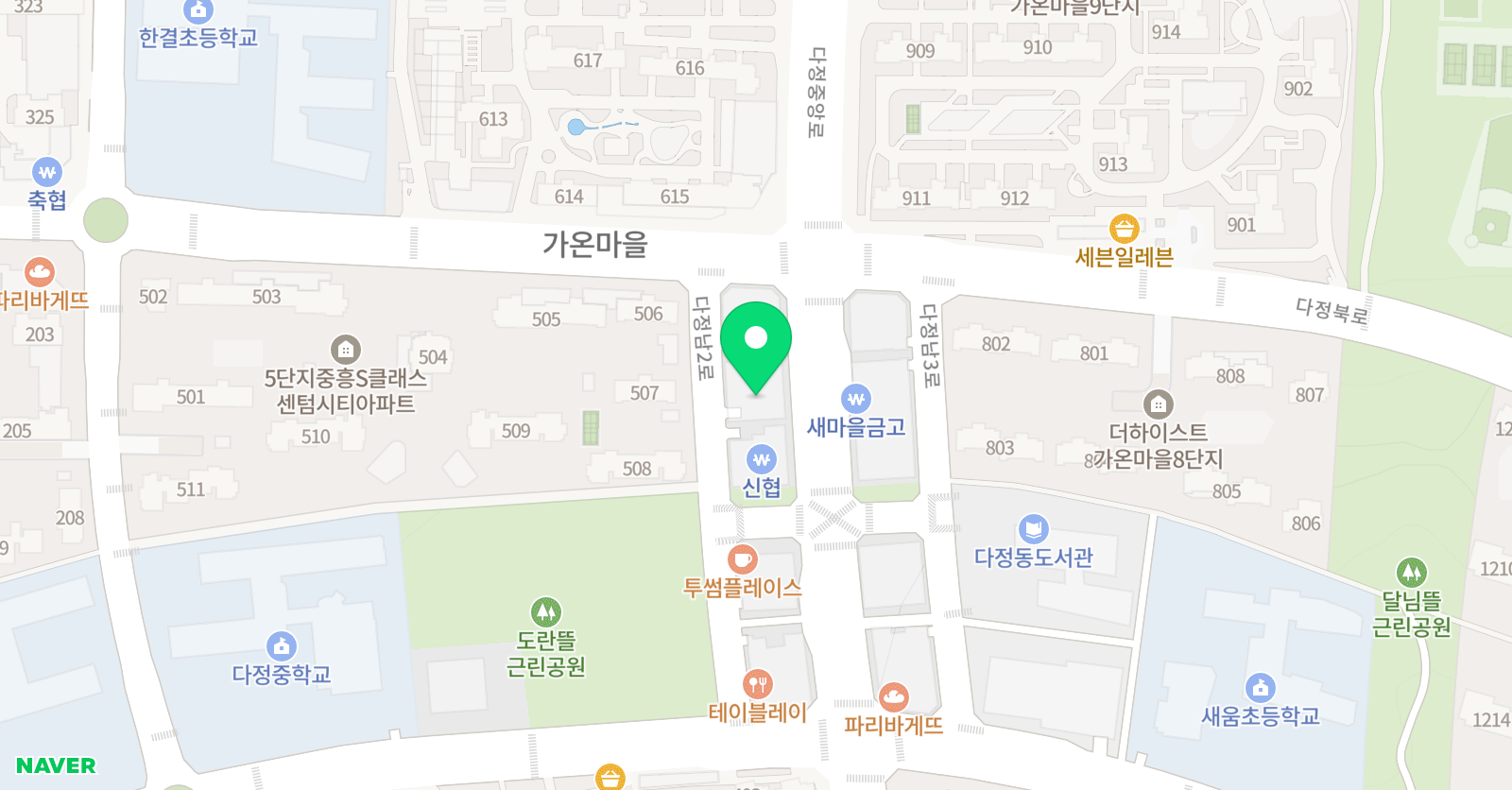 클랑 음악학원 위치