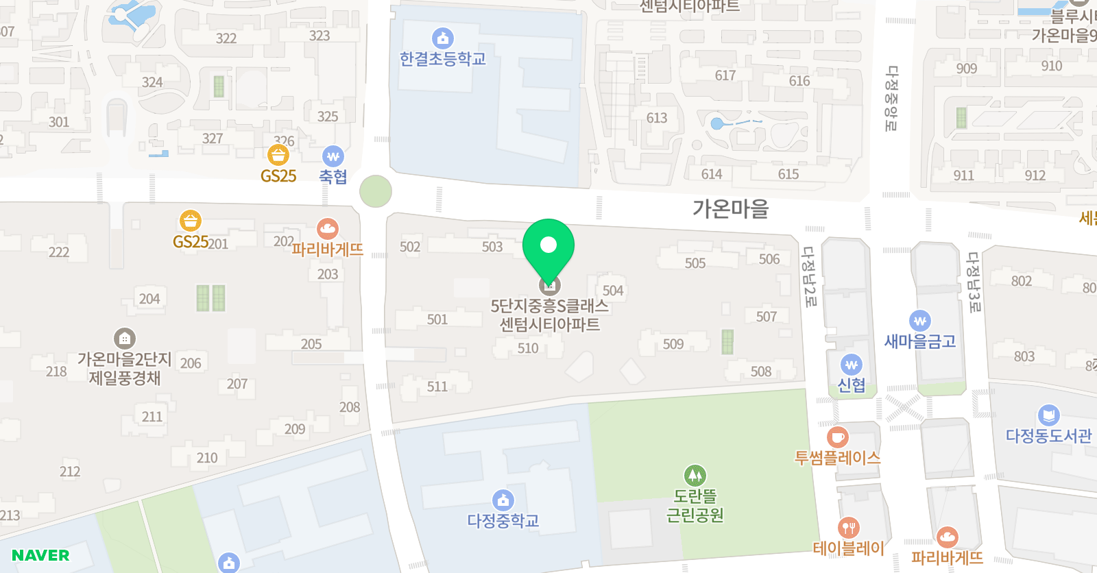 글빛 독서코칭 위치