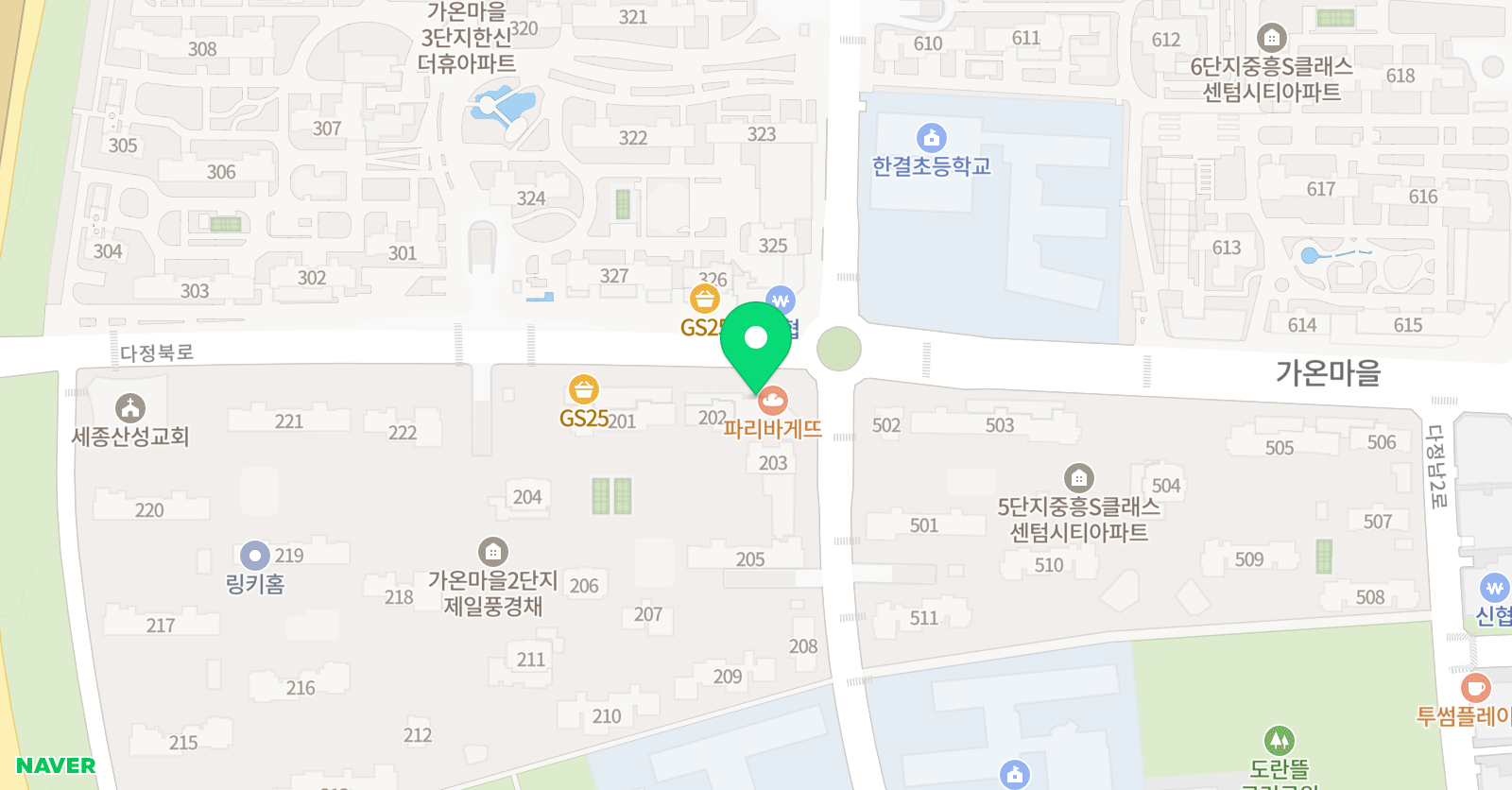 다정동 태권도 배움도장 위치