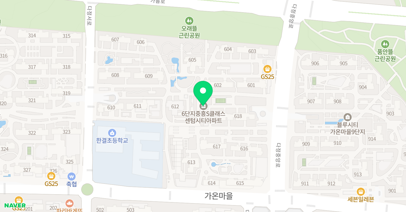 셀파우등생교실 센텀브레인교실 위치