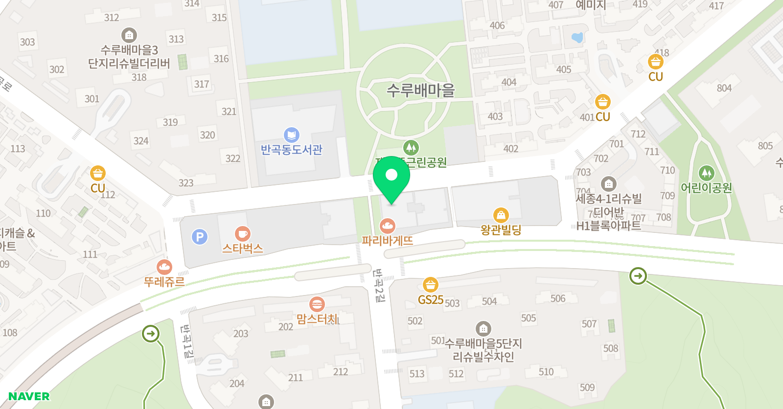 꿈의 미술 위치