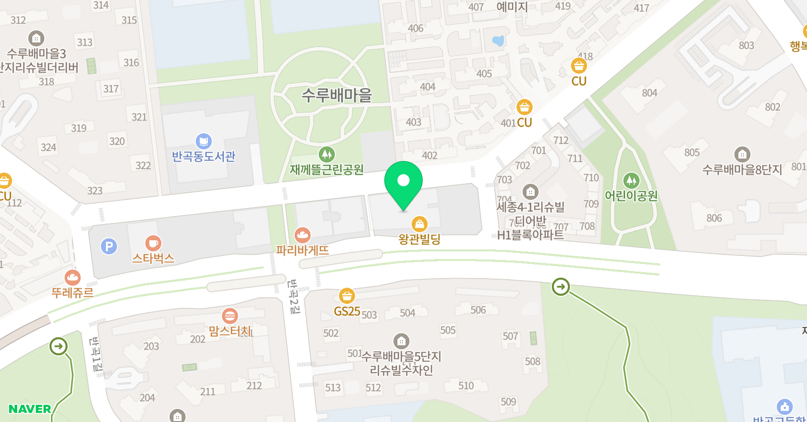 예섬 독서토론논술 교습소 위치