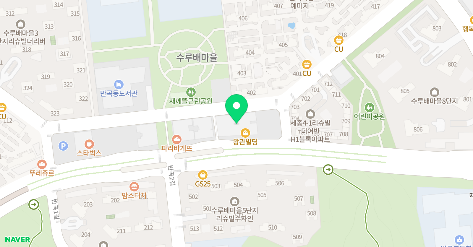 미래인재 영수학원 위치