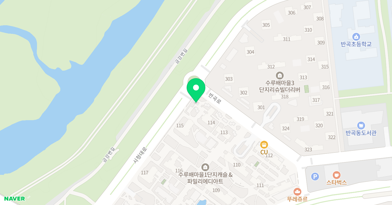 이화숲 음악교습소 위치