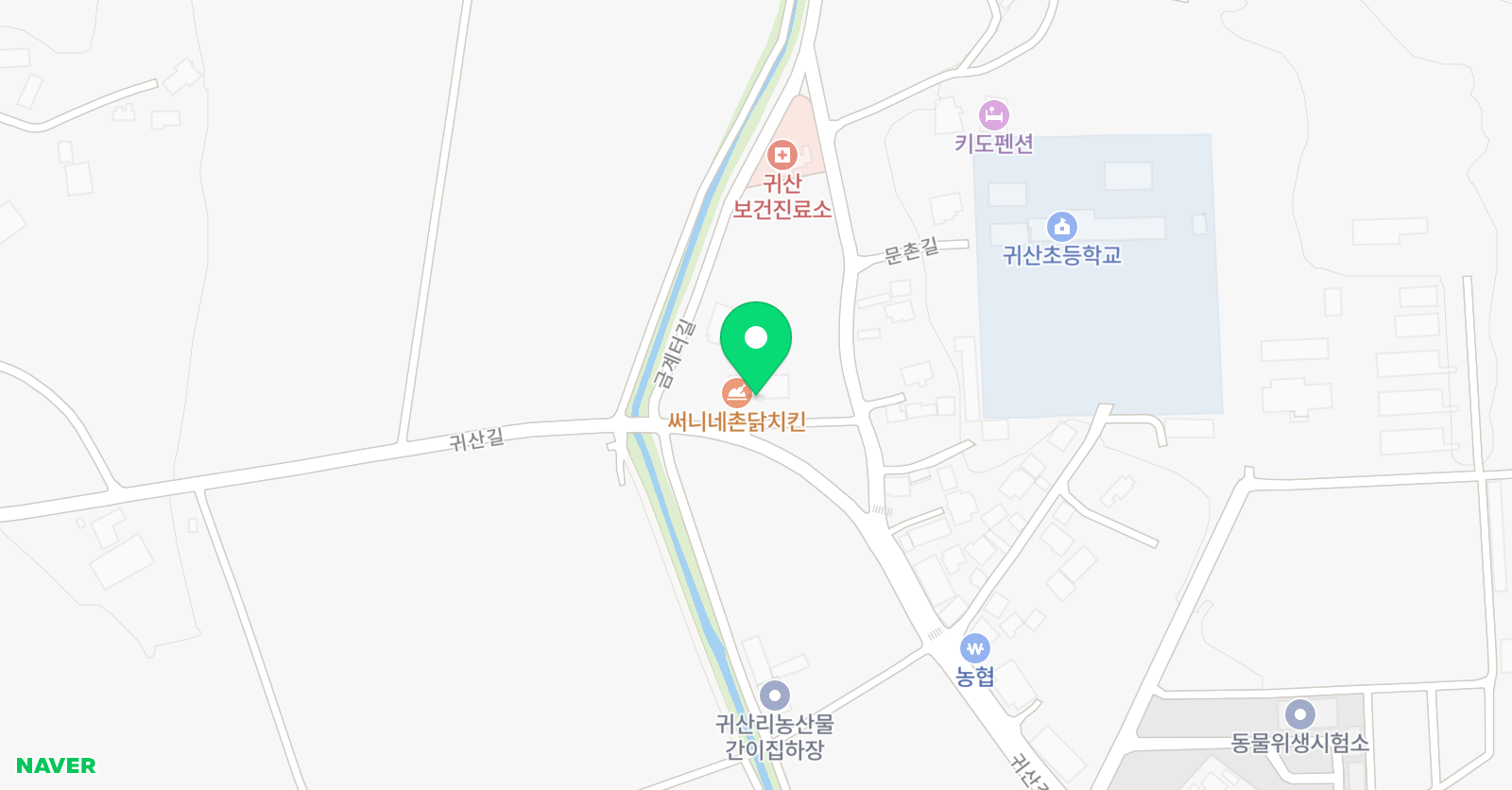 귀산 속셈학원 위치