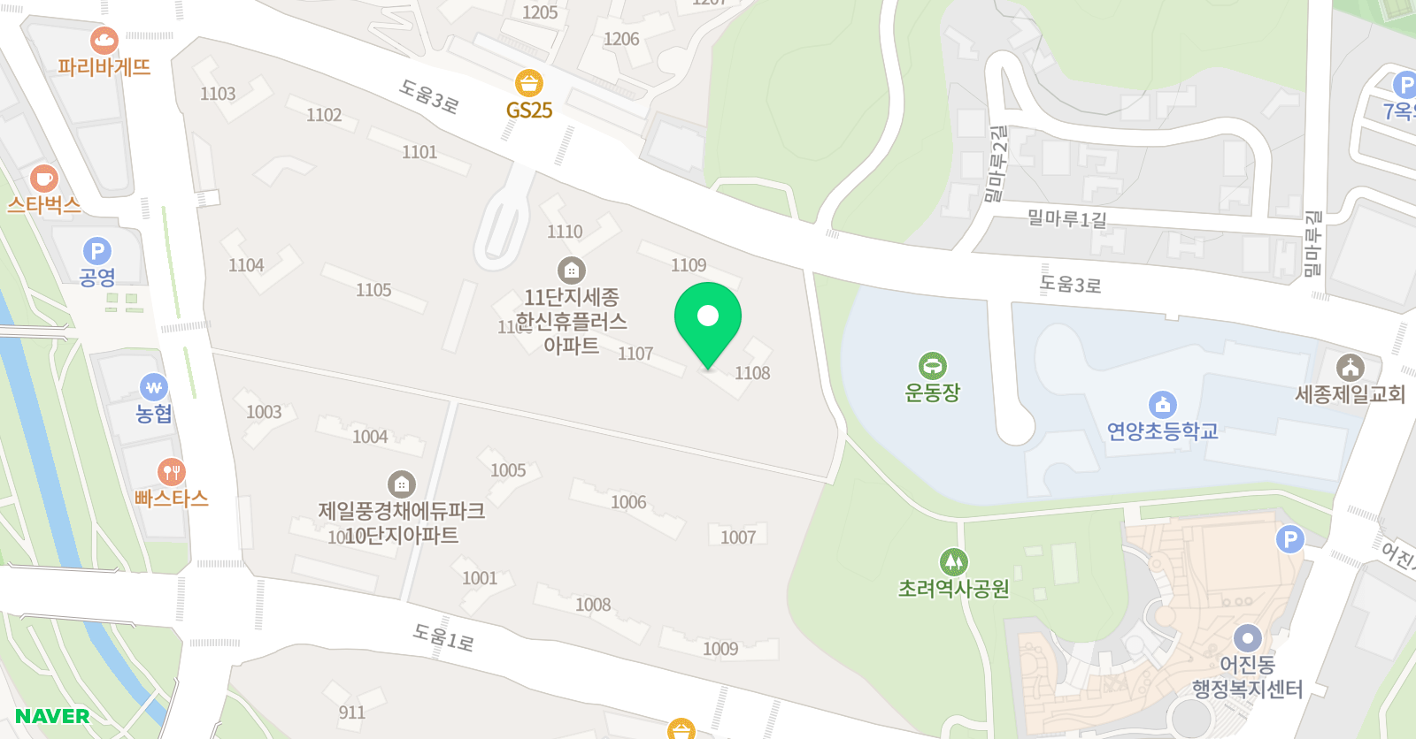 한우리독서토론논술 가재11홈독서클럽 위치