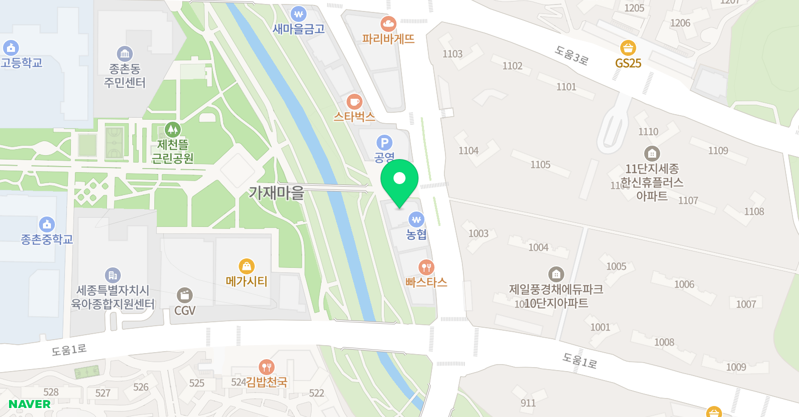 영재특목 알파학원 위치