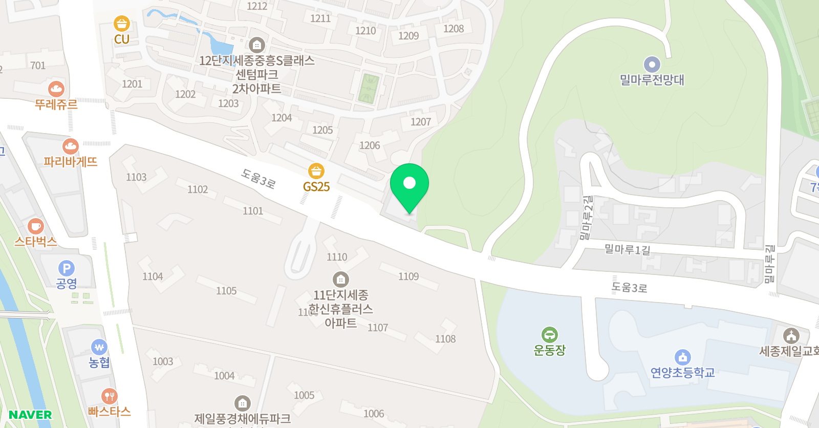 글로리 음악학원 위치