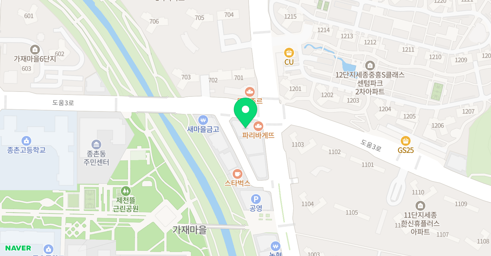 두드림 키즈스피치학원 위치