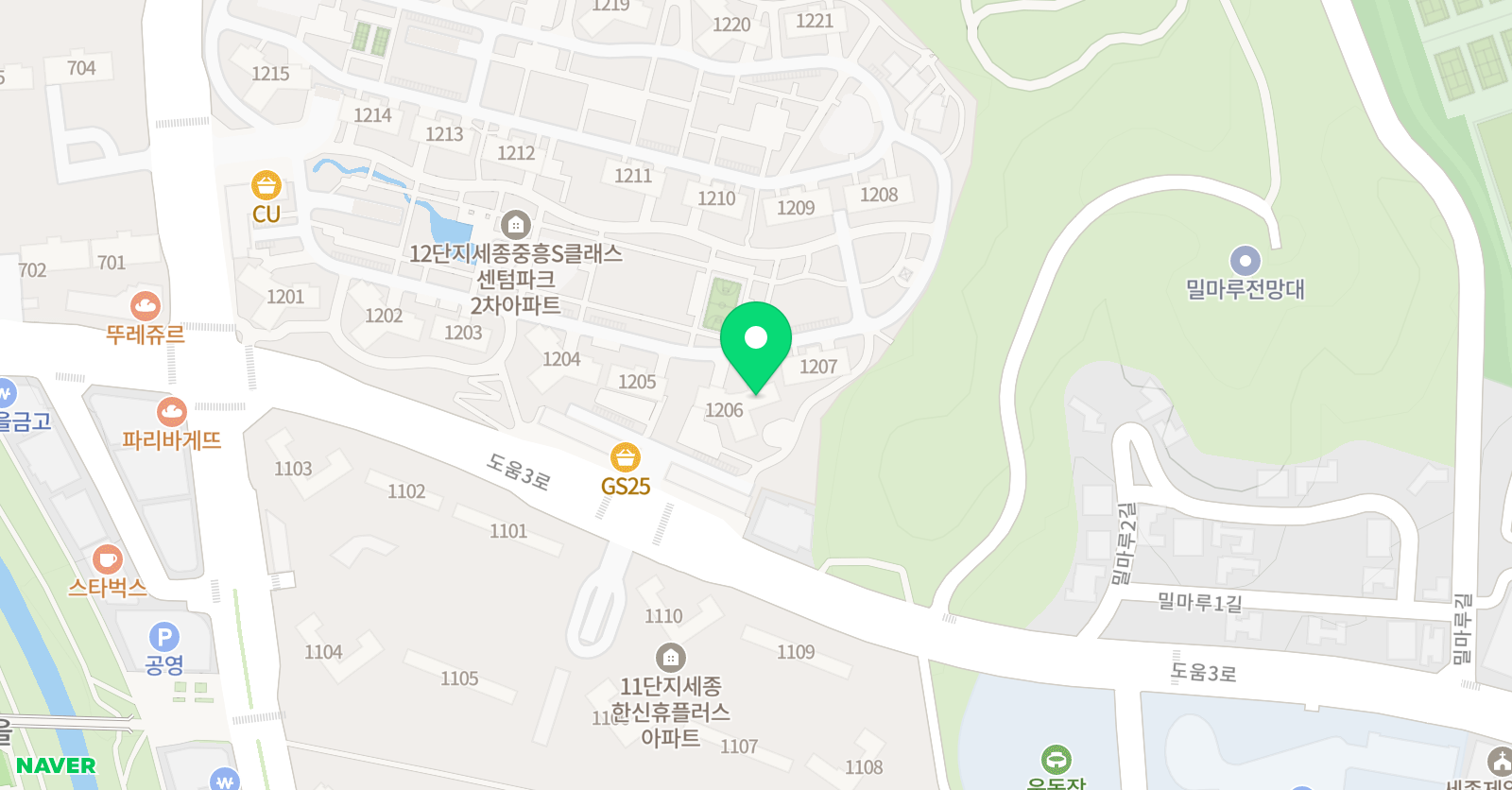 이쌤 주산암산교실 위치