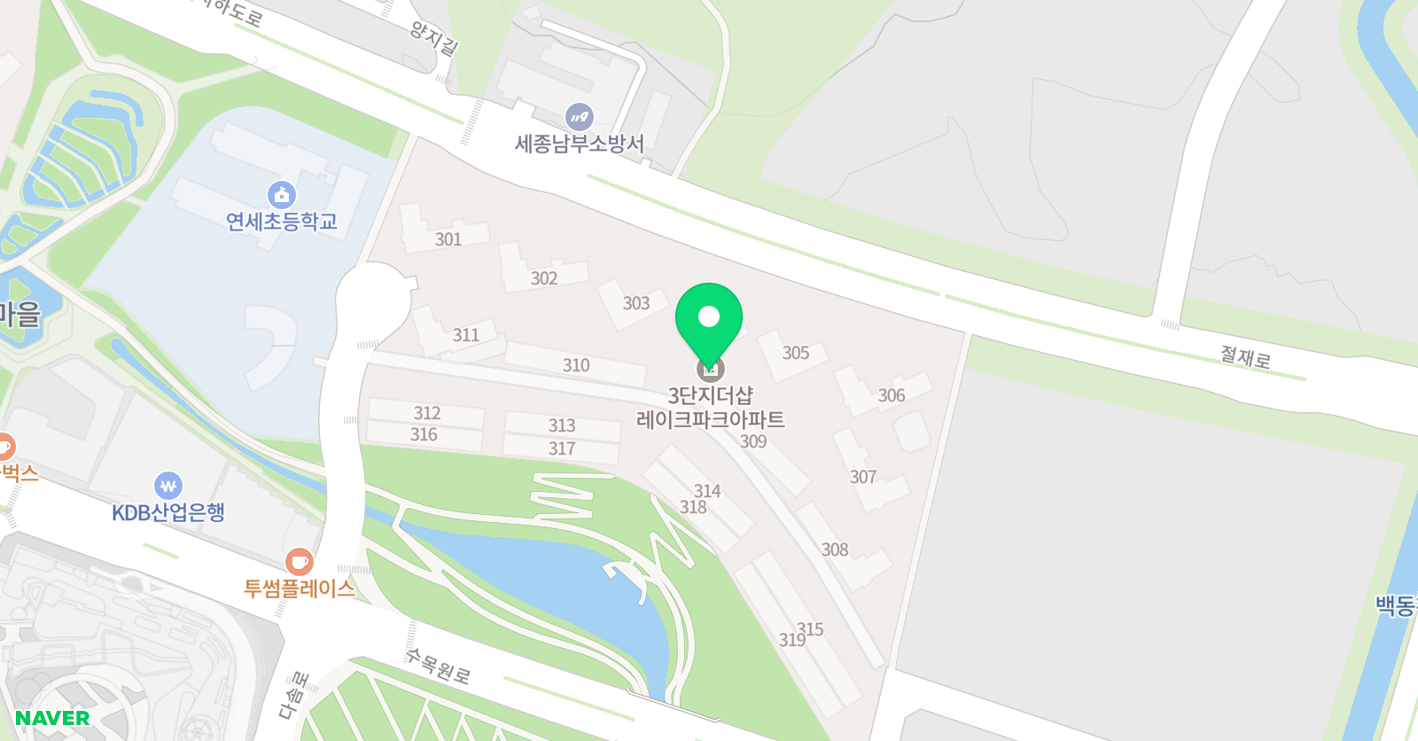 현샘 영어 위치
