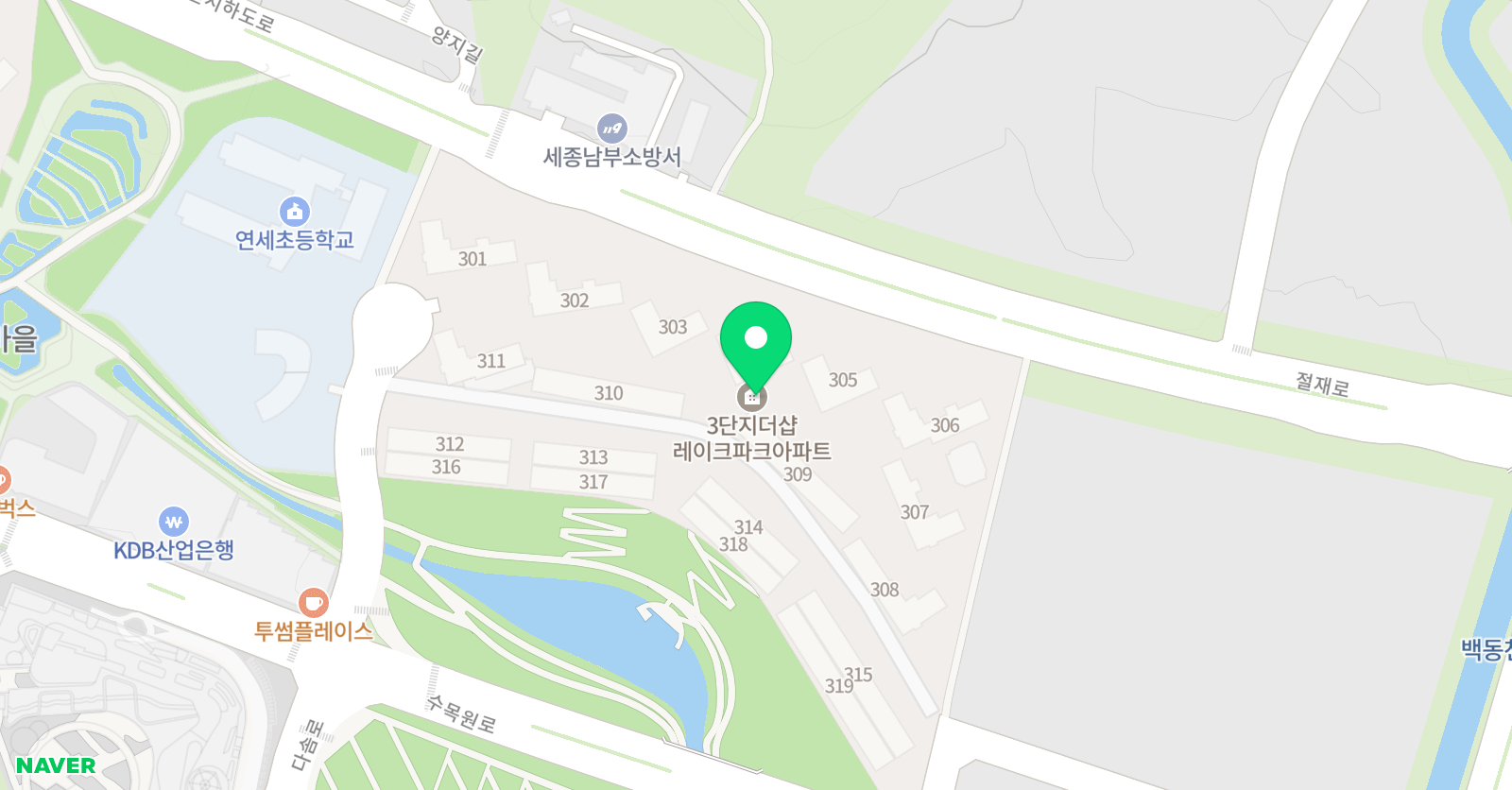 레이크 피아노 위치