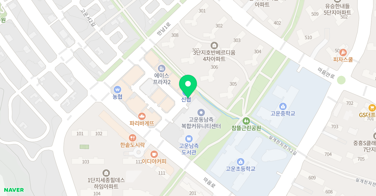세종 댄스학원 위치