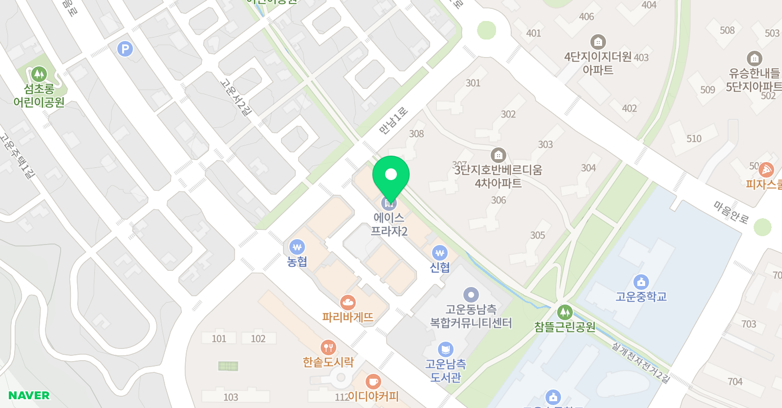 달리반피카소 학원 위치