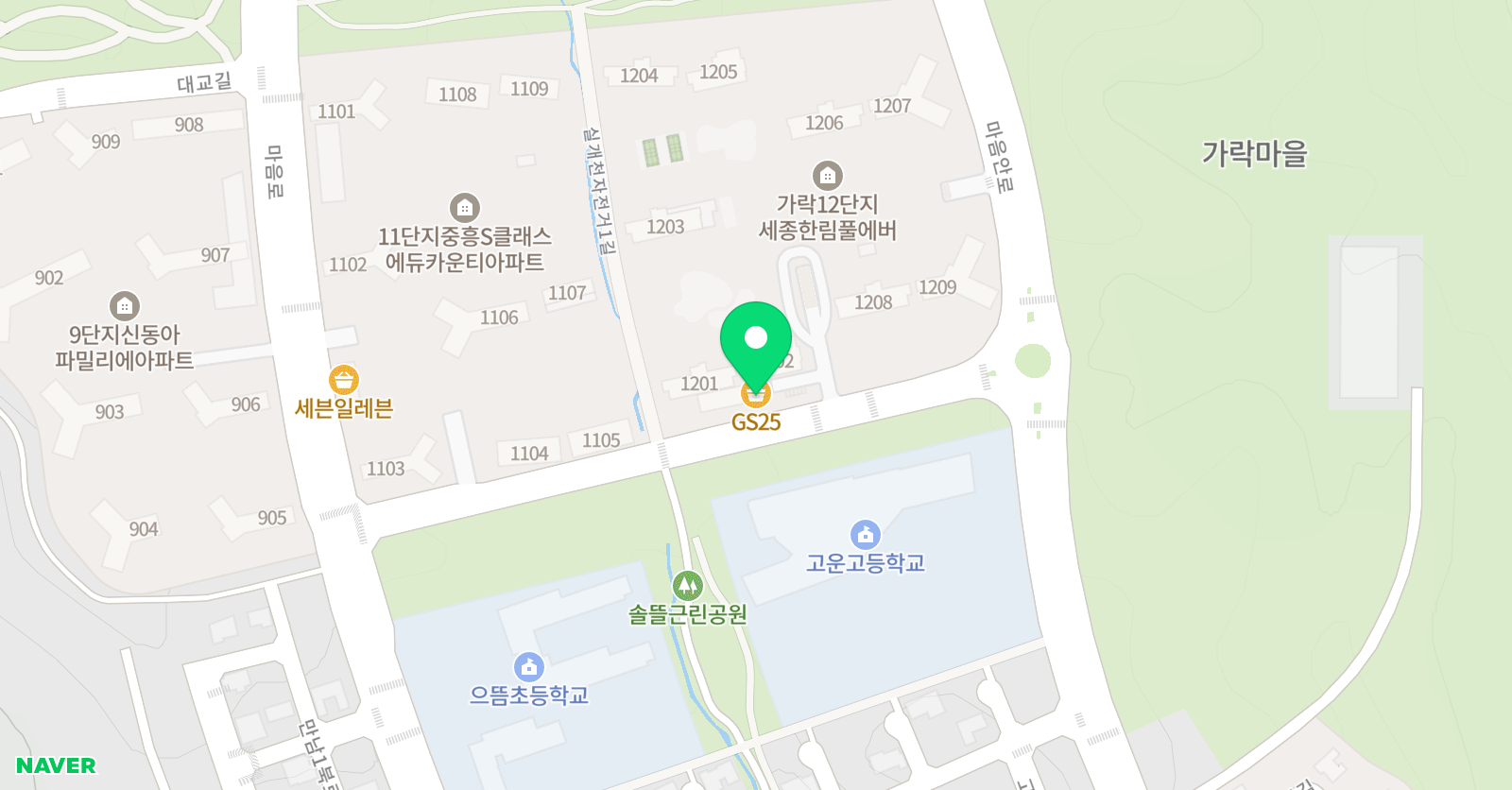 에이미 영어학원 위치