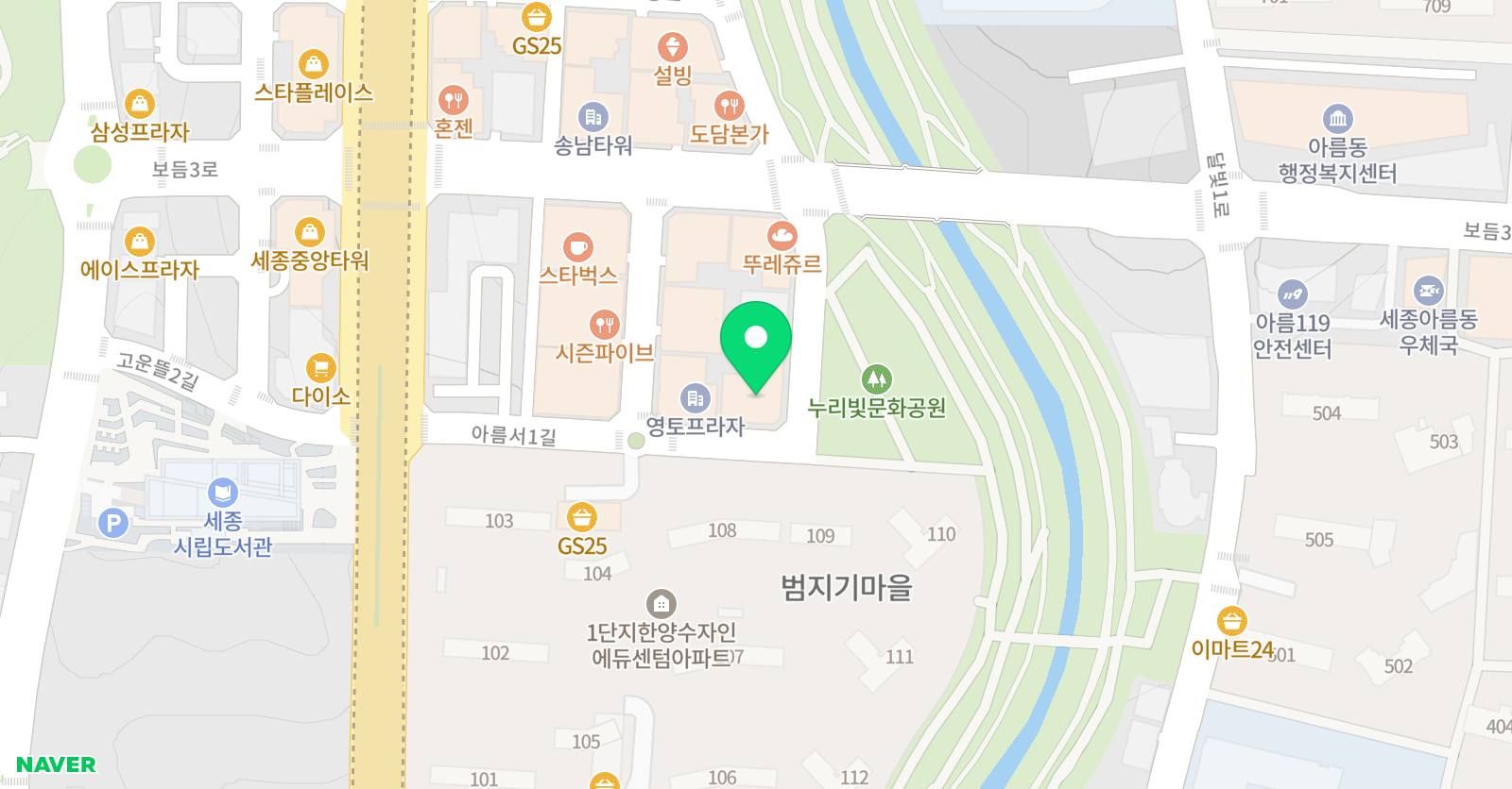 플레이팩토씨투엠 생각온 사고력수학학원 위치