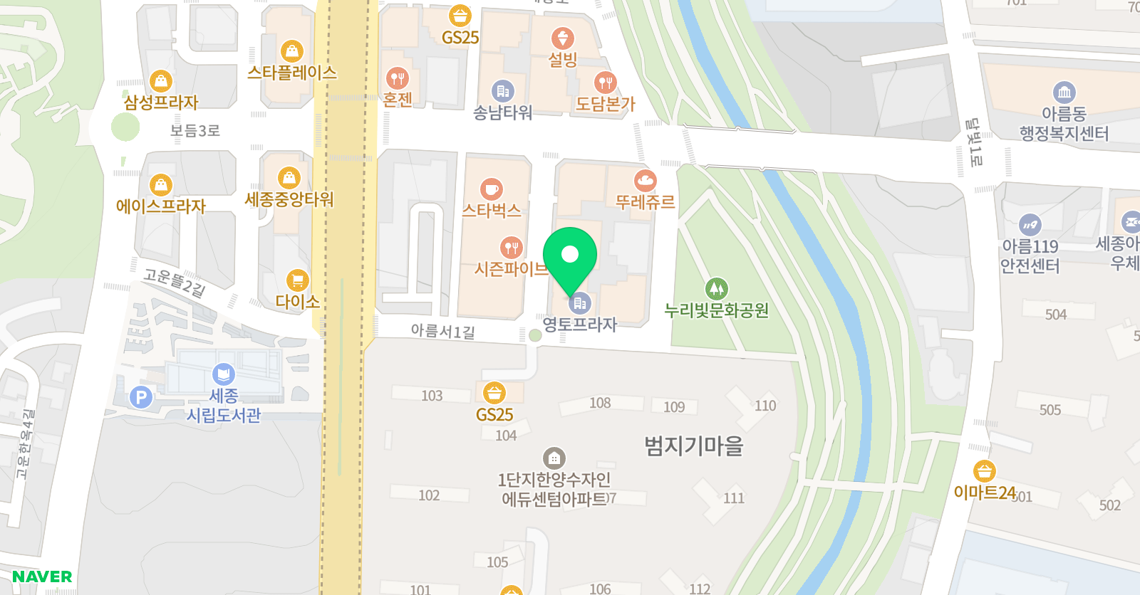 김주영 리듬체조 아카데미 위치