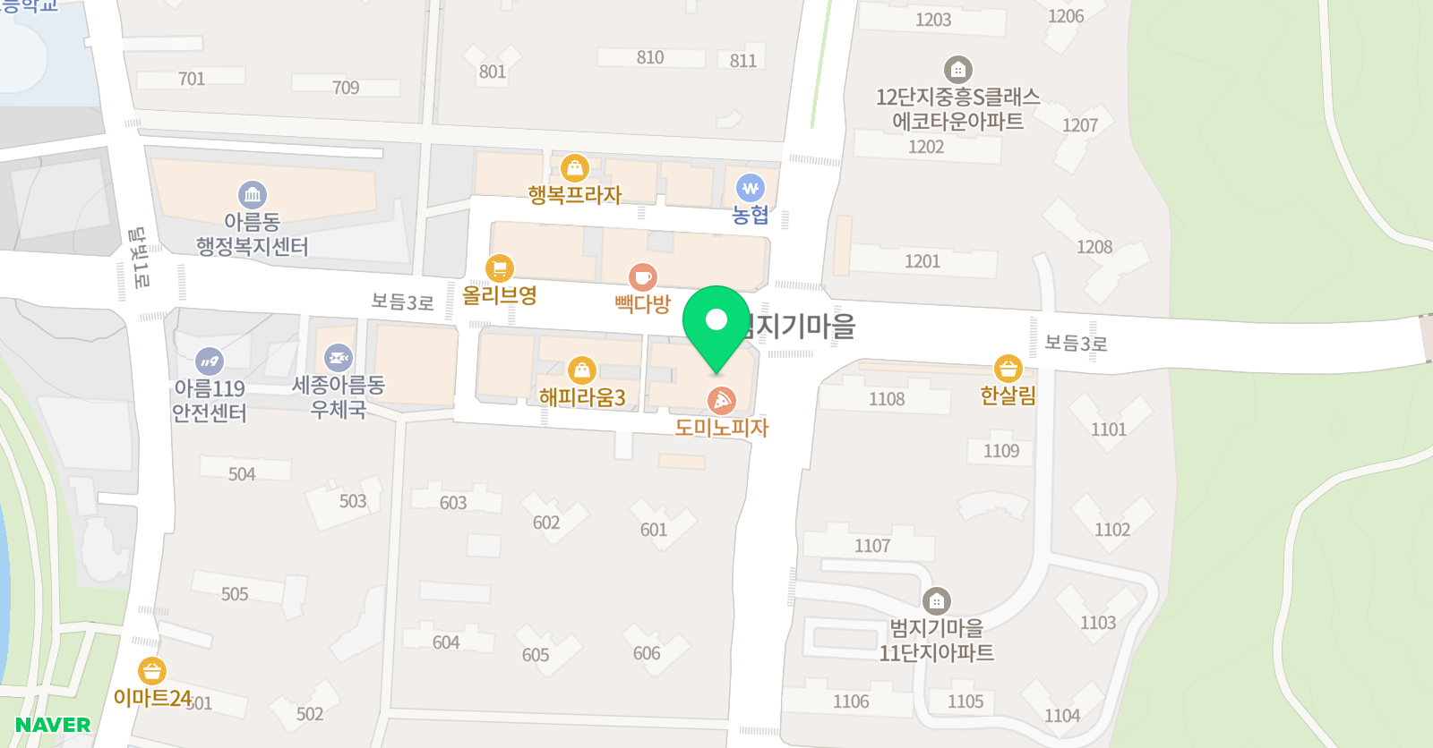 채움IB 논술학원 위치
