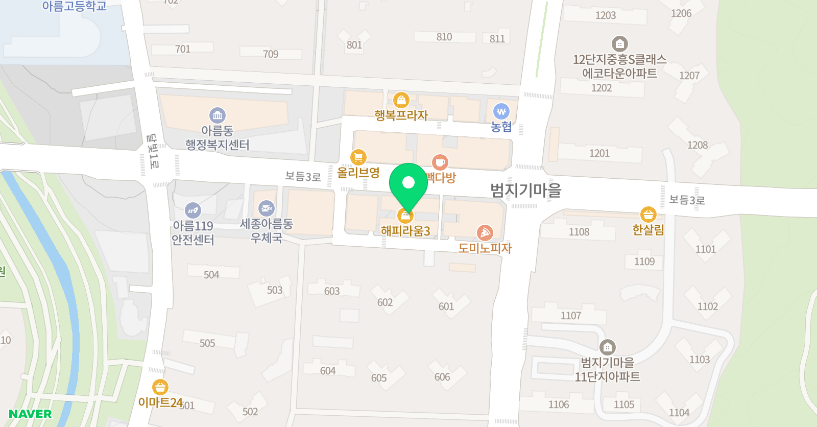 에이치엠벨리 댄스학원 위치