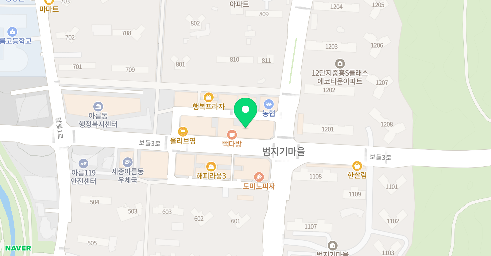 세오지 수학학원 위치