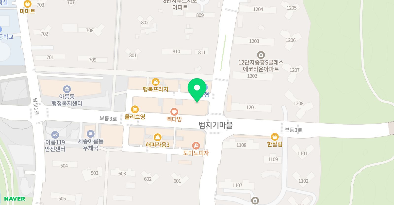 더위너스 영어수학학원 위치