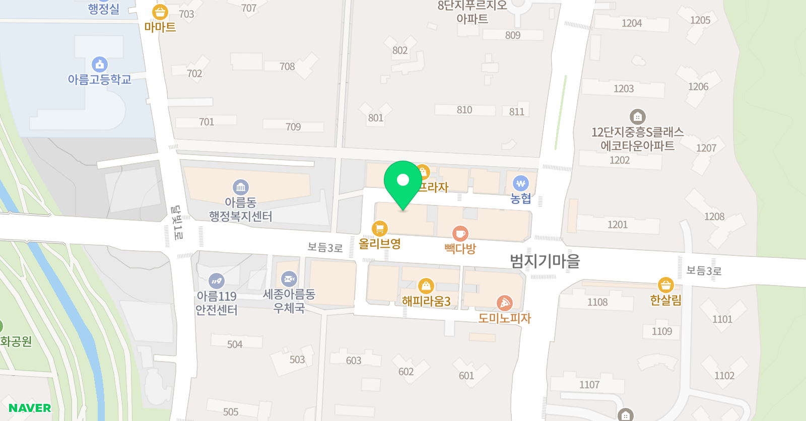 최강 국어학원 위치